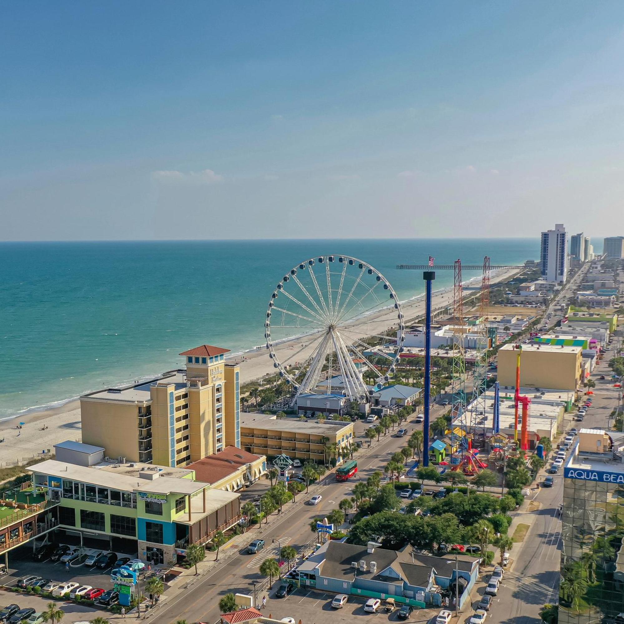 Soothing Oceanview Getaway -- Free Wi-Fi & Free Parking, New Listing Aparthotel Myrtle Beach Bagian luar foto